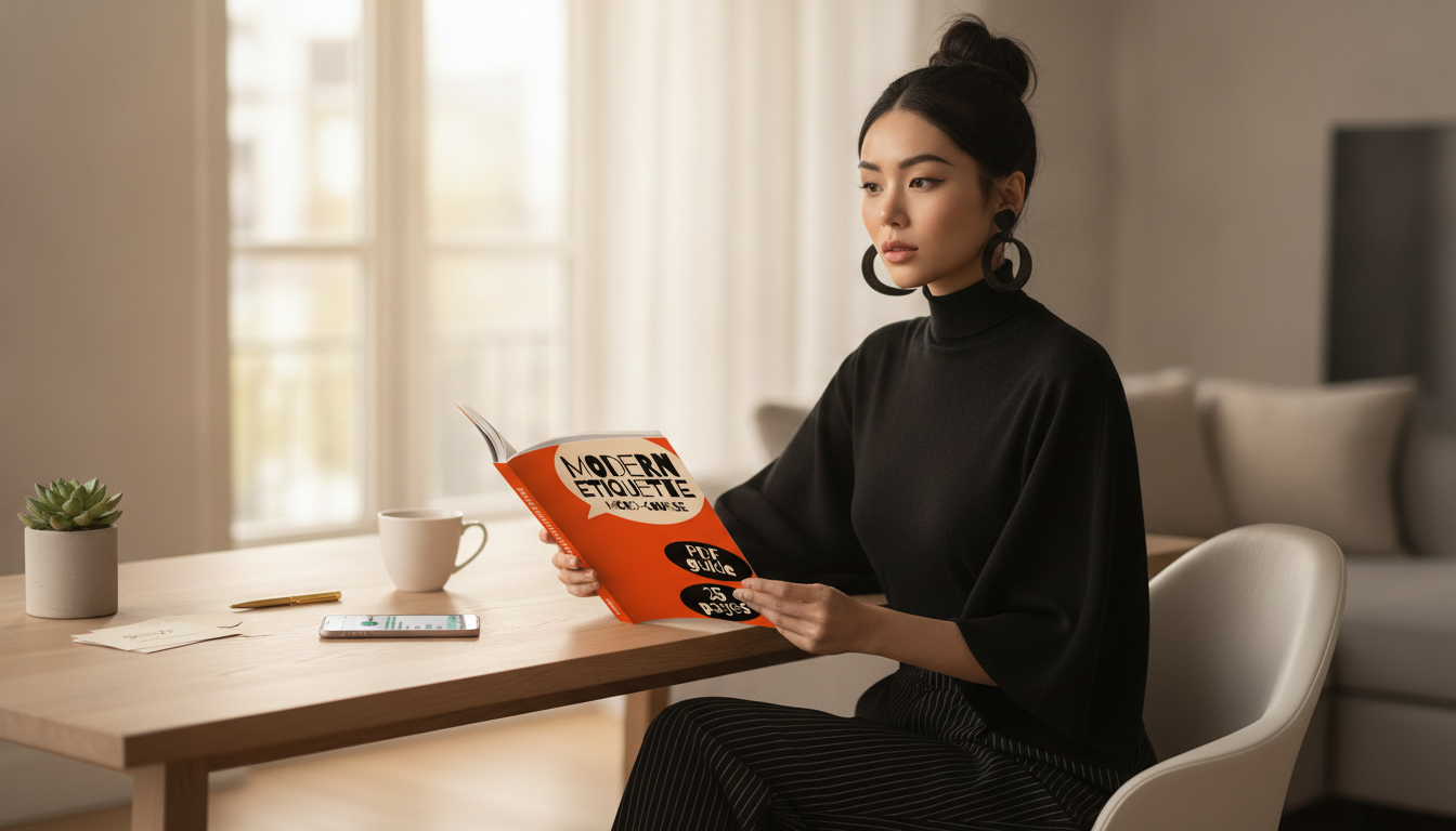 Modern Etiquette Micro-Course: Texting, RSVPs & Social