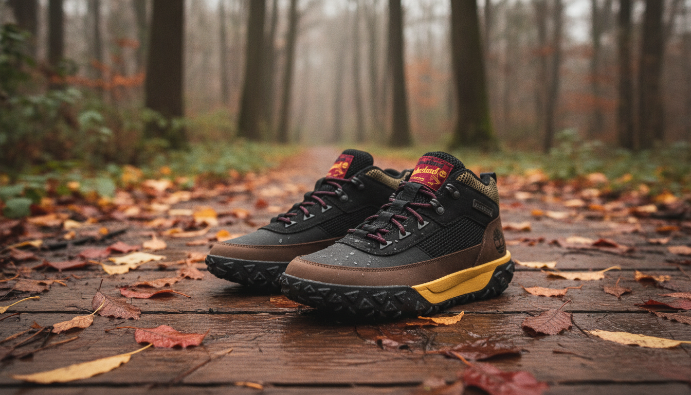 Timberland Brown Men’s Sneakers: Rubber Sole Grip